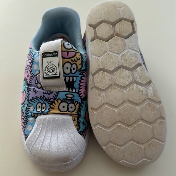 Adidas X Kevin Lyons Superstar 360 C Little Kids Shoes - Picture 7 of 12